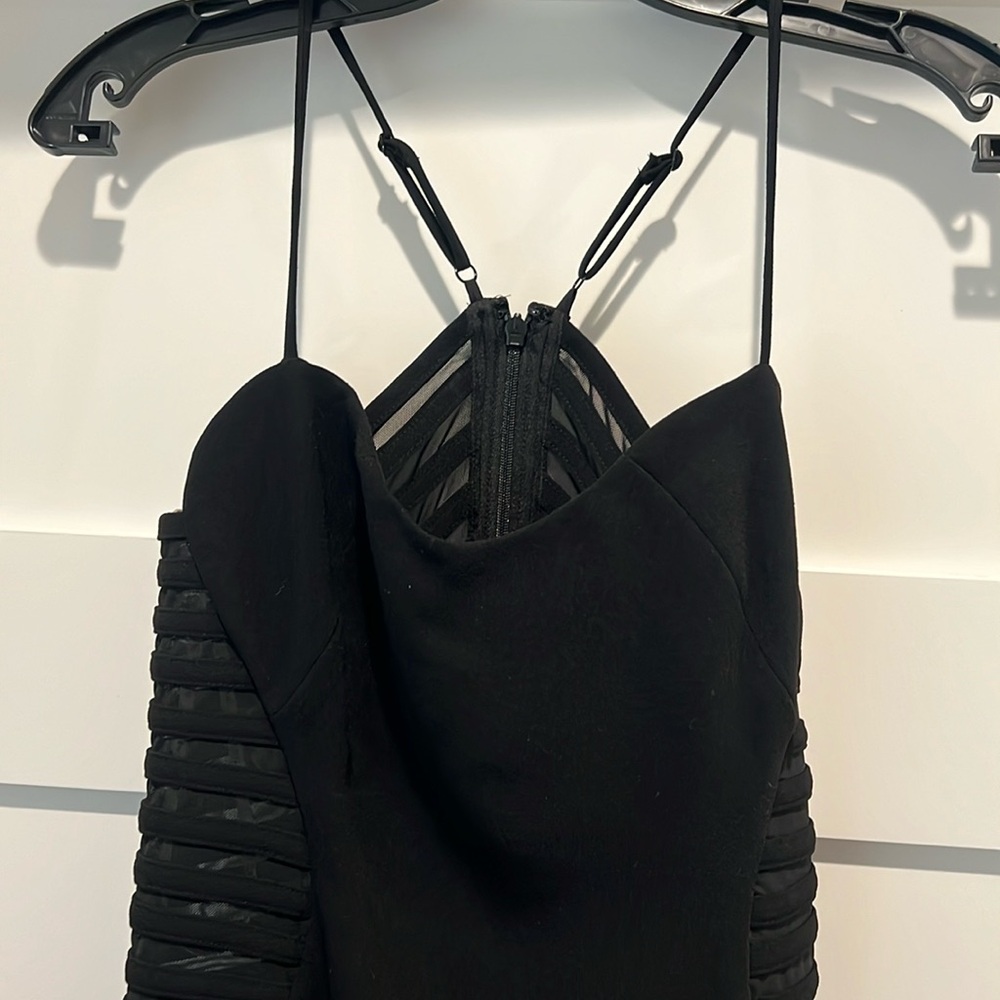 Halston Heritage little black dress NWT